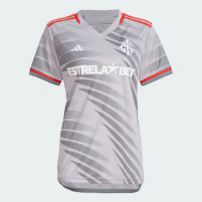 Camisa Internacional III 24/25 Torcedor Adidas Feminina - Cinza