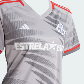 Camisa Internacional III 24/25 Torcedor Adidas Feminina - Cinza