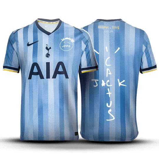 Camisa Tottenham x Travis Scott II 24/25 - Torcedor Nike Masculina - Azul